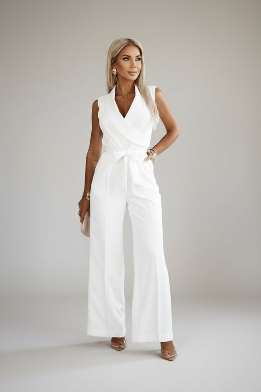 Gina Women's Jumpsuit | Elegant Sleeveless Fit, Chic Fabric 1